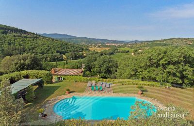 Maison de campagne à vendre Arezzo, Toscane:  RIF 2993 Pool mit Ausblick 