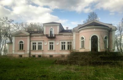 Manoir à vendre Lubiatów, Dwór w Lubiatowie, Łódź, Vue de l'arrière
