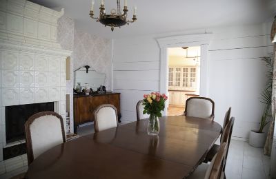 Manoir à vendre Lichnowy, Poméranie, Salle de séjour