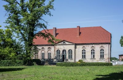 Château à vendre Przybysław, Poméranie occidentale, Vue de l'arrière