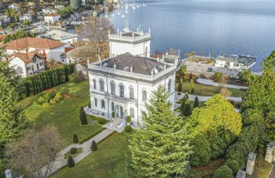 Demeure historique à vendre 28040 Lesa, Piémont, Photo Drone