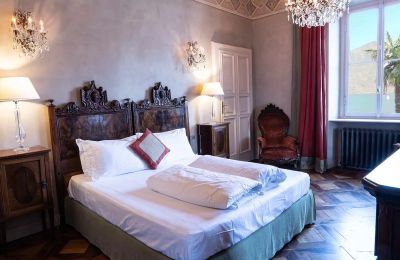 Villa historique à vendre Cannobio, Piémont:  Chambre à coucher