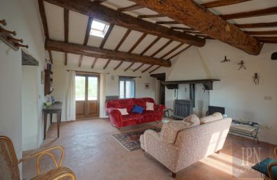 Maison de campagne à vendre 06026 Pietralunga, Ombrie, Salle de séjour