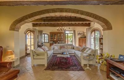 Villa historique à vendre Montaione, Toscane:  Salon