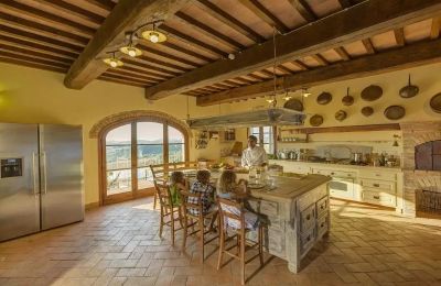 Villa historique à vendre Montaione, Toscane:  Cuisine