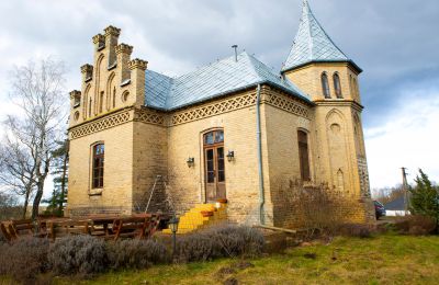 Demeure historique à vendre Chmielniki, Cujavie-Poméranie, Vue de l'arrière
