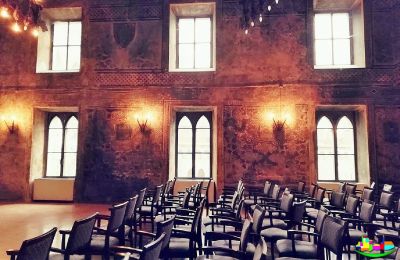 Château médiéval à vendre Abruzzes, Salle de bal