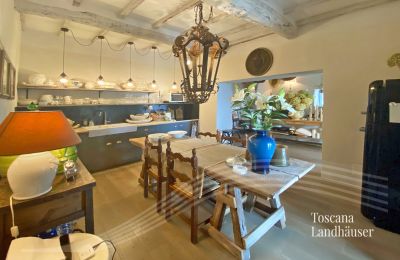 Maison de campagne à vendre Loro Ciuffenna, Toscane:  RIF 3098 Küche mit Essbereich