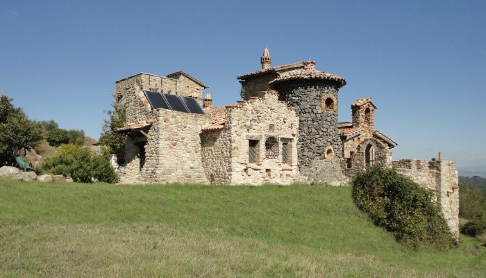 Burg in Panoramalage bei Todi, Umbrien