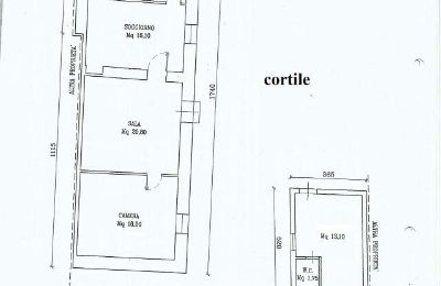 Maison à vendre Badesi:  RIF 2705 Grundriss EG