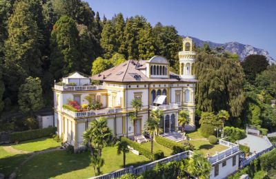 Appartement du château à vendre Baveno, Villa Barberis, Piémont, Vue extérieure