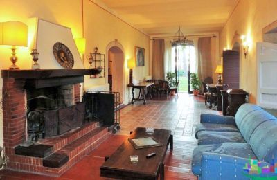 Demeure historique à vendre Latium, Salle de séjour