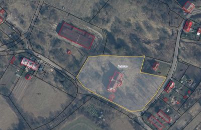 Château à vendre Dobrowo, Poméranie occidentale, Plan de situation