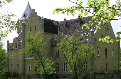 Château à vendre Dobrowo, Poméranie occidentale, Vue de l'arrière