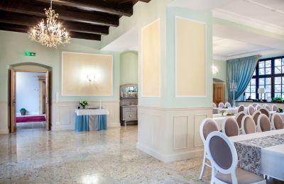Manoir à vendre Sędzisław, Dwór w Sędzisławiu, Basse-Silésie, Grande salle