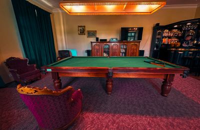Manoir à vendre Sędzisław, Dwór w Sędzisławiu, Basse-Silésie, Salle de billard