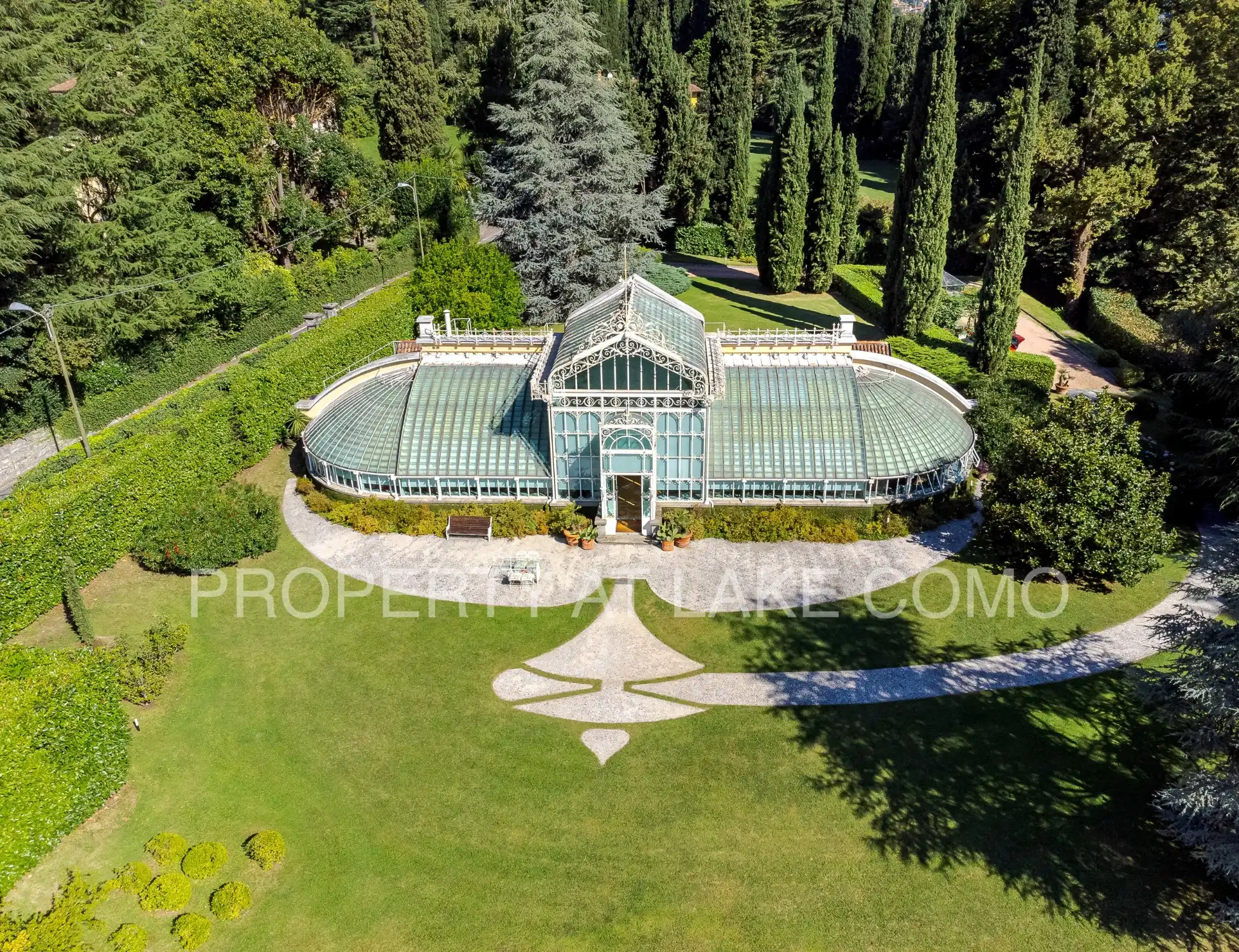 Photos Jugendstil-Gewächshaus der Villa Maria am Comer See
