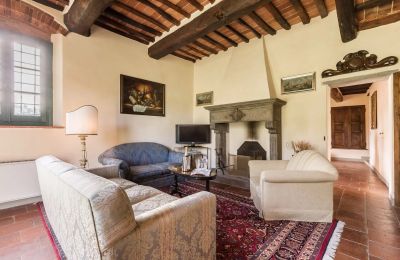 Villa historique à vendre Monsummano Terme, Toscane:  Salle de séjour