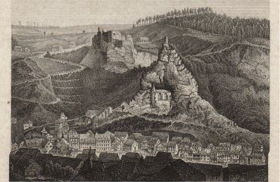 Manoir à vendre 55743 Idar-Oberstein, Rhénanie-Palatinat:  Idar-Oberstein Stahlstich 1871