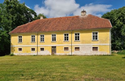 Manoir à vendre Laidi, Rudes muiža, Kurzeme, Vue frontale