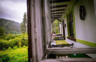 Propriété historique à vendre Kowalowa, Basse-Silésie, Weranda restauracyjna