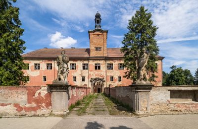 Château à vendre Kounice, Zámek Kounice, Středočeský kraj, Vue frontale