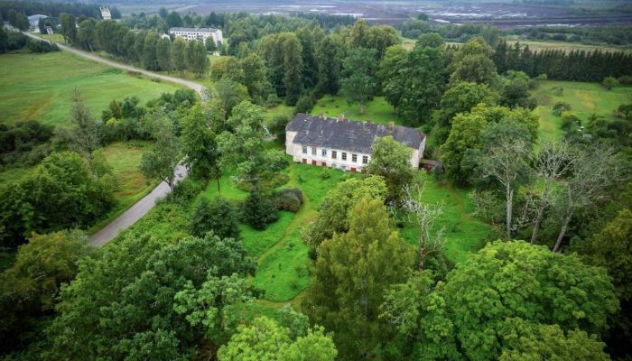 Manoir à vendre Ozoli (Ozolmuiža), Kurzeme,  Lettonie