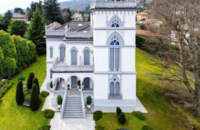 Demeure historique à vendre 28040 Lesa, Piémont, Photo Drone