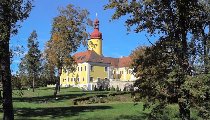 Château baroque en Bohême du Sud