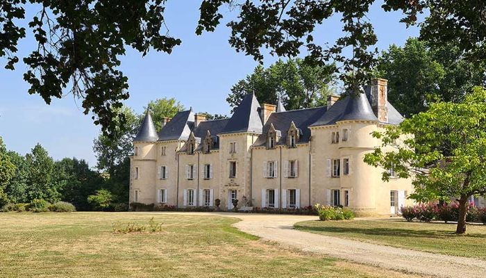 ???images??? Elegant 19th C Chateau for sale with Chapel & Pool