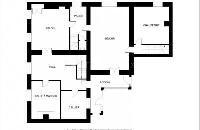 Propriété Bessières, Plan d'étage 1