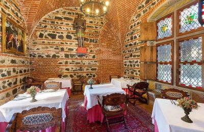Château médiéval à vendre Pavone Canavese, Piémont, Restaurant