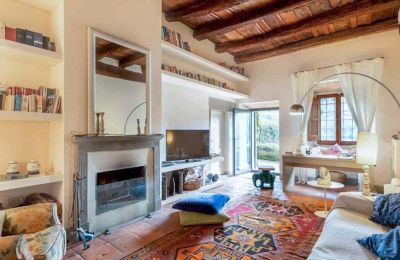 Château médiéval à vendre Vicchio, Toscane, Salle de séjour