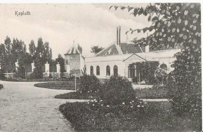 Manoir à vendre Koplotovce,  kaštieľ, Région de Trnava, historický pohľad hlavná kúria