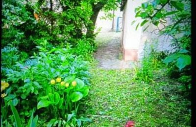 Propriété historique à vendre Izbica Kujawska, Toruńska 9, Cujavie-Poméranie, ogród za pomieszczeniem gospodarczym