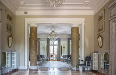 Manoir à vendre Ojrzanów, Pałac w Ojrzanowie, Mazovie, Hall d'entrée