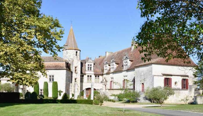 ???images??? 15th C Chateau for sale near Bergerac-Views