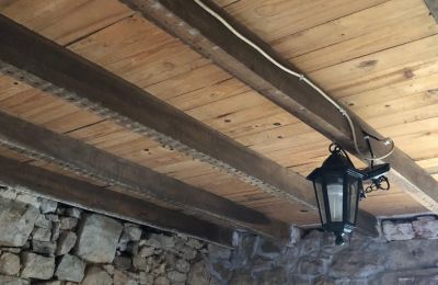 Maison de campagne à vendre Niévares, Asturies, Decken aus Holz 