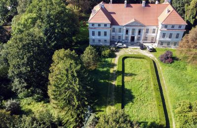 Château à vendre Siedlec, Pałac w Siedlcu, Grande-Pologne, Photo Drone