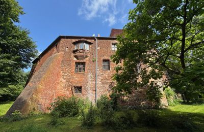 Château médiéval à vendre 16909 Goldbeck, Goldbecker Burgstraße  1, Brandebourg, Vue de l'arrière