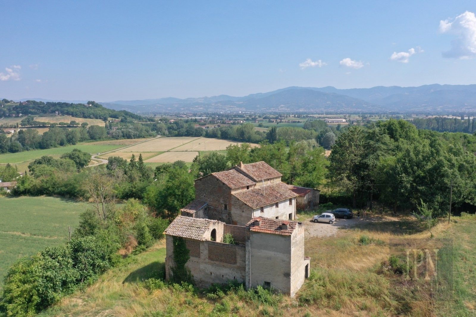 Photos Domaine indépendante en Ombrie – Projet de restauration