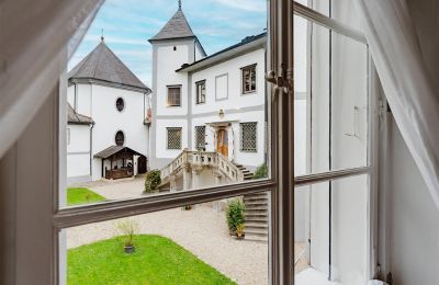 Château à vendre 4693 Desselbrunn, Oberösterreich, Verspielte Sichtachsen in den Schlossgarten