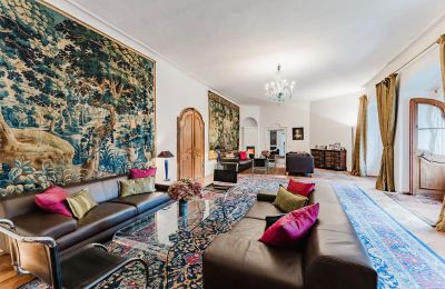 Château à vendre 4693 Desselbrunn, Oberösterreich, Der große Salon, ideal für herrschaftliche Empfänge ...