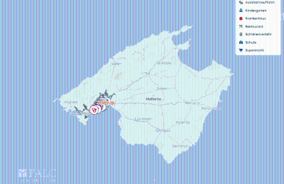 Demeure historique à vendre Mallorca, Serra de Tramuntana, Cas Català, Îles Baléares, Lageplan