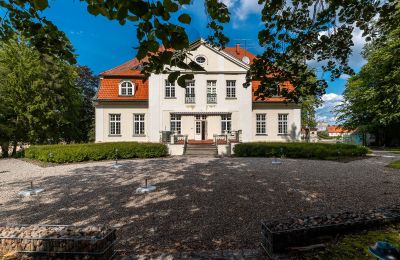 Château à vendre Marzewo, Varmie-Mazurie, Vue de l'arrière