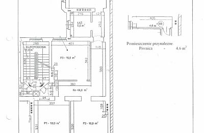Propriété Poznań, Plan d'étage 1