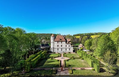 Château médiéval à vendre 76000 Rouen, Normandie, Vue de l'arrière