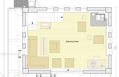 Propriété historique à vendre 15324 Groß Neuendorf, Hafenstraße 1A, Brandebourg, Verladeturm Grundriss drittes Obergeschoss