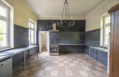 Château médiéval à vendre 16259 Bad Freienwalde (Oder), Brandebourg, Küche - EG (mit KI aufgeräumt)