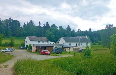Propriété historique à vendre 07907 Schleiz, Thuringe, Parkplatz vom Fluß gesehen